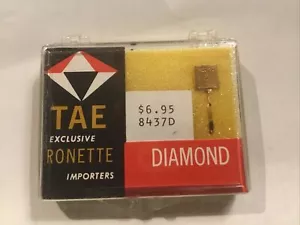 TAE 8437D RONETTE Cartucce 105, 106, 208BF40, Ovi, ago D107ST STYLUS - Foto 1 di 2