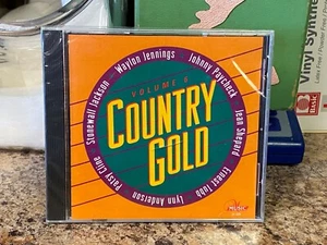 Country Gold Volume 6 CD [Patsy Cline Waylon Jennings Willie Nelson] SEALED - Picture 1 of 2