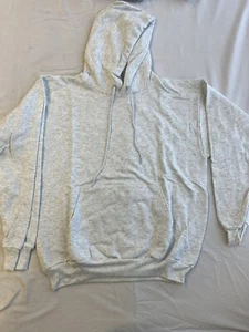 Hanes Herren Hoodie Sweatshirt ComfortBlend EcoSmart - Grau - Large - Neu - Bild 1 von 4