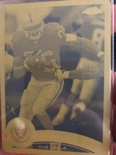 2011 Topps Chrome NFL Printing Plate Yellow Darren McFadden 1/1