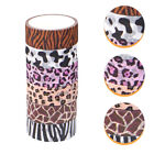 Wild Animal Washi Tape Set - Leopard, Cow, Tiger, Giraffe, Zebra Print