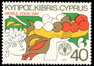 CYPRUS 571 - World Food Day  (pb92001) - Picture 1 of 1