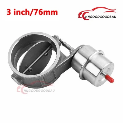 3 inch Exhaust Control Valve Vacuum Actuator Activated Open Style Dump Valve - Image 1 of 4