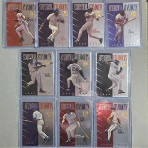 1994 Leaf Statistical Standouts Complete Set 10 Griffey Thomas Bonds Ripken - Bild 1 von 3