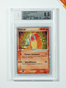 Pokemon BGS 8.5 Entei Ex #91 Holo EX Team Magma vs Team Hydro 2004 Deutsch - Bild 1 von 2