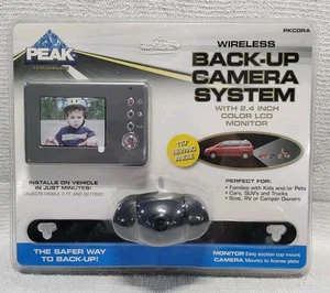 🆕 Peak Performance Wireless Back Up Camera System W/ 2.4 Inch Color LCD Monitor - Picture 1 of 3