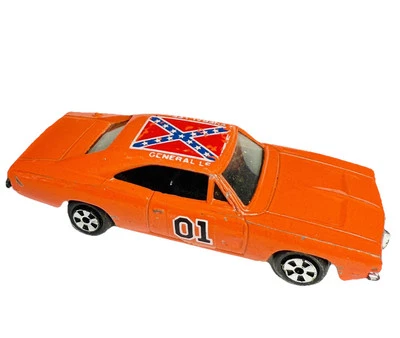 ERTL DUKES OF HAZZARD Dodge Charger GENERAL LEE 1981 Vintage TV Show Toy Car 01 Foto 1 de 4