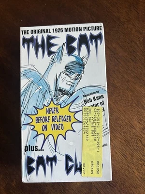 The Original 1926 Motion Picture The Bat Plus...Bat Clips VHS Video Tape 2 Tapes - Image 1 of 4