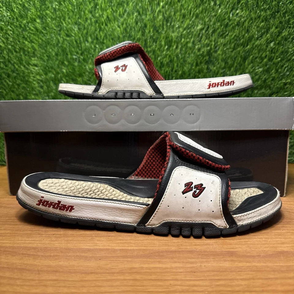 Tenis Nike Air Jordan Hydro Slide Premium Chicago Talla 10 Slides 456524-101 Foto 1 de 4