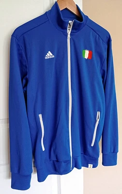 Italy Italia Futbol Soccer Team Track Jacket Size Large in Brazil FIFA Game Rare - Image 1 of 4