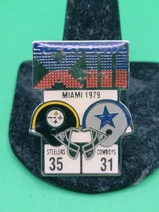 STARLINE SuperBowl Pin Set Individual Pin – 1979 Super Bowl XIII Steelers vs Cow - Picture 1 of 3
