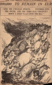 William Allen Rogers NY Herald 1919 “ Spirituosen “ Zeitung Original Cartoon - Bild 1 von 1