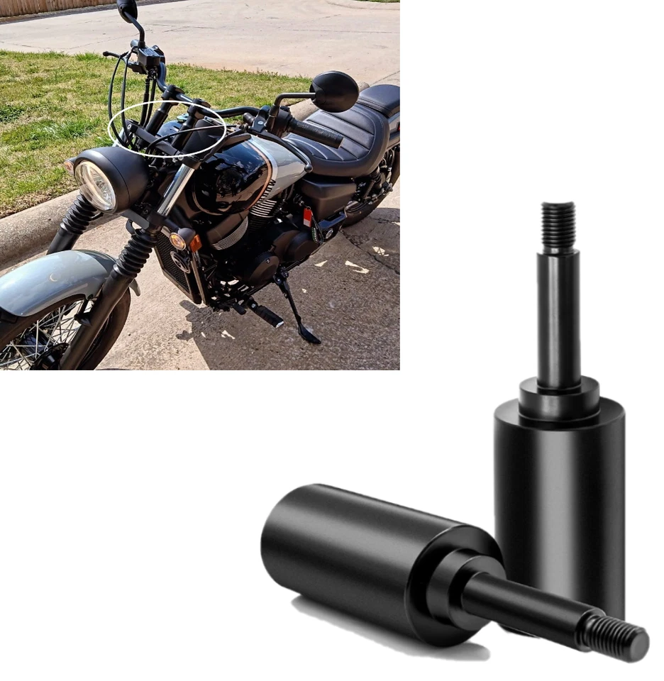 Elevadores de manillar delantero de 2,5 pulgadas para Honda Shadow Phantom VT750C2B 2010-2023 Foto 1 de 4