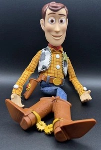 Disney Pixar Toy Story Woody Pull String Doll 15” - No Draw String No Hat Rare - Picture 1 of 10