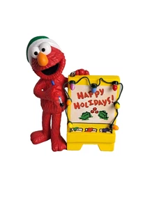 Sesame Street Workshop ELMO FELICES FIESTAS Adorno - SIN CAJA - Imagen 1 de 5