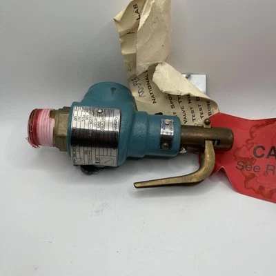DRESSER 1-1/4" 150 PSI CONSOLIDATED SAFETY VALVE - Image 1 of 4