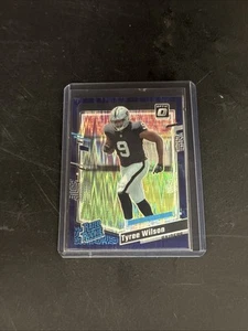 2023 Donruss Optic Rated Rookie Purple Shock Tyree Wilson F277 - Picture 1 of 2