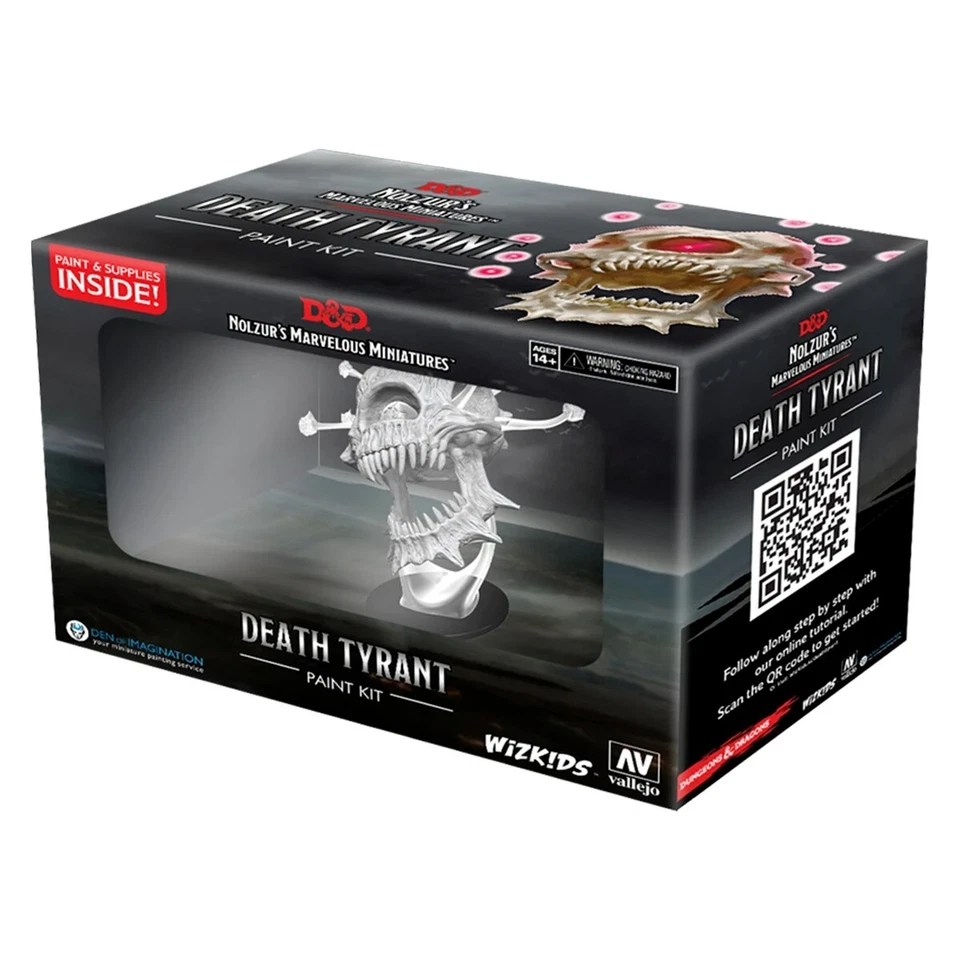 Death Tyrant Beholder Paint Night Kit  D&D Wizkids  Unpainted Miniatures - Image 1 of 2