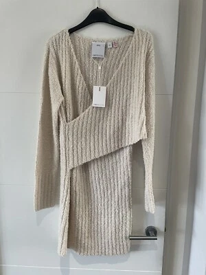 C/meo Collective Fluffy Rabbit Knit Dress Size Uk 8  - Image 1 of 4