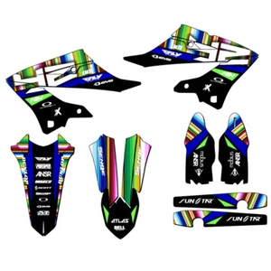 2023 YZ 250X SERAPE Black Senge Graphics Kit Compatible with Yamaha - Picture 1 of 10