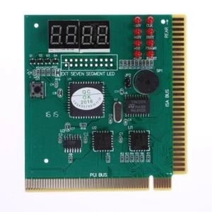 PC Analyzer Diagnose BIOS Mainboard Tester POST Code PCI ISA Diagnosekarte - Bild 1 von 7