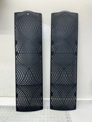 2 X OEM KEF Q3 SPEAKER GRILLS Black Please Check the PICS 🔥🔥 - Image 1 of 4