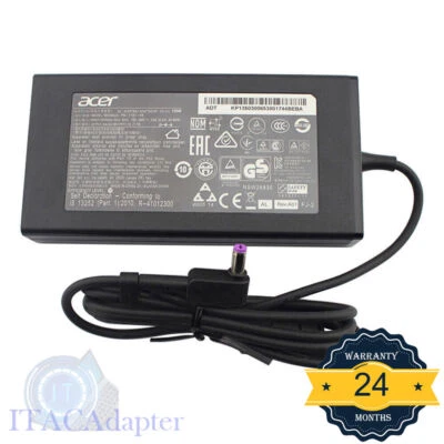 19V 7.1A 135W AC Adapter Charger For Acer Predator Helios 300 PH317-52-51M6 - Image 1 of 4