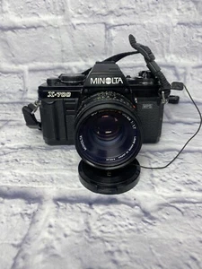 Minolta New X-700 Film Camera MD ROKKOR 50mm F/1.7 Lens - Picture 1 of 10