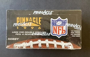 1996 Pinnacle NFL Football Factory Sealed Hobby Box - Look for Artist's Proofs! - Picture 1 of 6