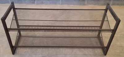 SONGMICS Zapatero de Metal de 2 Niveles, Organizador de Almacenamiento, Hasta 10 Pares Foto 1 de 4