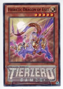 Yugioh Hieratic Dragon of Eset GAOV-EN020 Common NM/LP - Picture 1 of 1