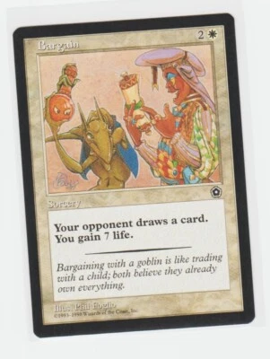 Magic the Gathering ~ MTG ~ 1x Bargain ~ PORTAL II ~ M/NM - Image 1 of 2