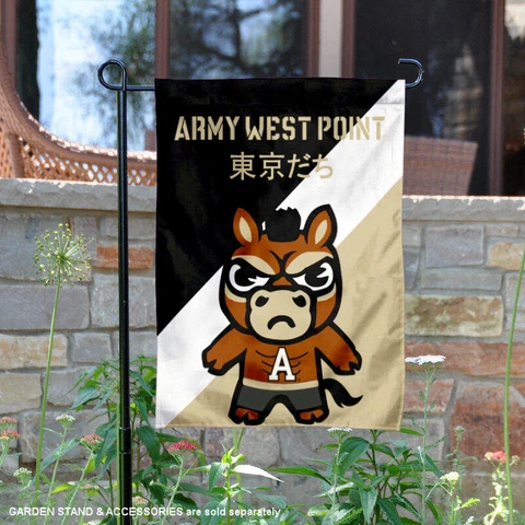 Army Black Knights Tokyodachi Garden Flag and Yard Banner Cover