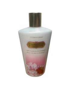 PARTIAL Victoria's Secret Strawberries & Champagne Hydrating Lotion 8.4 fl oz - Picture 1 of 2