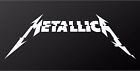 Metallica Hardwired Nowy album Logo Winylowa naklejka na okno samochodu Duże rozmiary