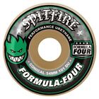Spitfire Formel vier konische Skateboardräder 101D natürlicher grüner Druck 54 mm