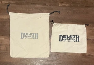 Lot Of New Duluth Trading Company Brown Drawstring Dust Bags Travel Storage - Picture 1 of 5