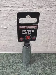 Powerbuilt 3/8 in. Drive x 5/8 in. 12 Point SAE Deep Socket - 940048 - Picture 1 of 3