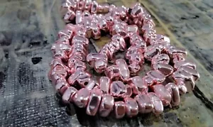 Nat Electroplated Hematite Nuggets, Non Magnetic, Pink, Approx 110pce - Bild 1 von 4