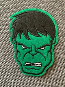 Incredible Hulk Patch Avengers Cloth Iron On Applique-BRAND NEW!! - Picture 1 of 2