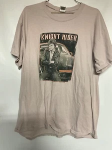 Rare large 2012 Universal studio KNIGHT RIDER T-SHIRT tv show David Hasselhoff - Picture 1 of 7