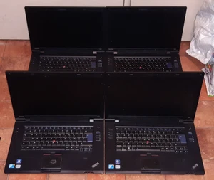 LOT 4 x PC PORTABLE LENOVO THINKPAD L510 OK Fonctionnel AVEC MOT DE PASSE BIOS - Afbeelding 1 van 20