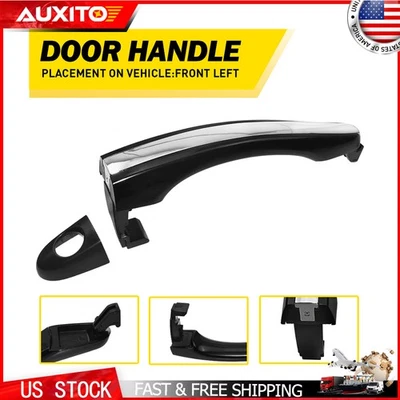 1* передняя левая левая наружная дверная ручка подходит для Hyundai Azera 06-11 загрунтованный пластик D - Изображение 1 из 4