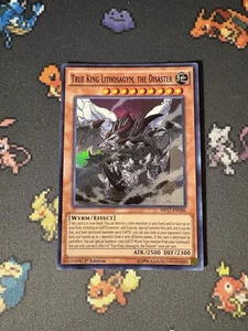 YuGiOh - True King Lithosagym, The Disaster MP17-EN186 Mega Tins Mega Pack - NM - Picture 1 of 3