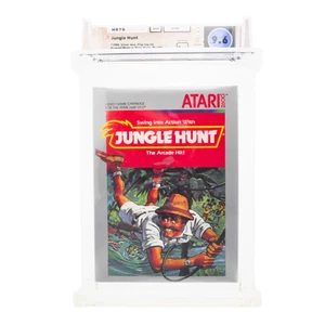 Carro Atari 2600 graduado en caja (sellado) - Jungle Hunt WATA 9.6/A++ - Imagen 1 de 2