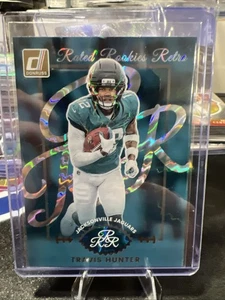 2025 Donruss "Rated Rookies Retro" Travis Hunter #4 (RC) Rookie Insert - Bild 1 von 4