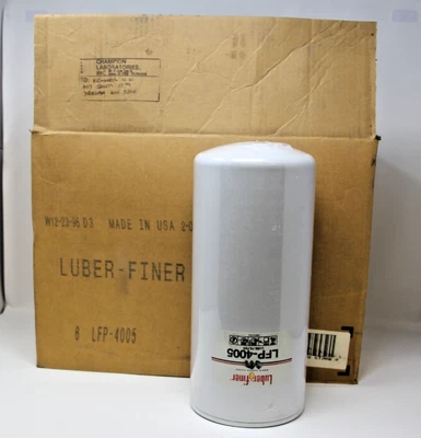 ЛОТ ИЗ 6 ПОДЛИННЫХ МАСЛЯНЫХ ФИЛЬТРОВ LUBER FINER LFP4005 SPIN-ON для Caterpillar - Изображение 1 из 4
