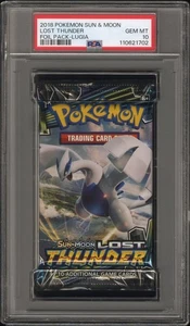 [PSA 10] Lost Thunder Pack - Sun & Moon Lugia Foil English POKEMON - Picture 1 of 2
