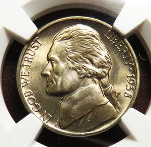 1938-D Jefferson níquel__NGC MS 66 5FS__Pasos completos - Imagen 1 de 3