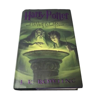 Harry Potter And The Half Blood Prince Hardcover DJ First American Ed July 2005 - Foto 1 di 8